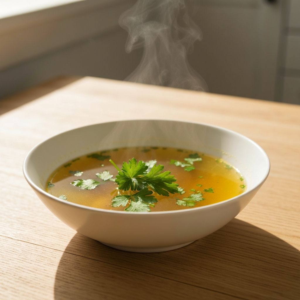 Tradycyjny rosół z kury